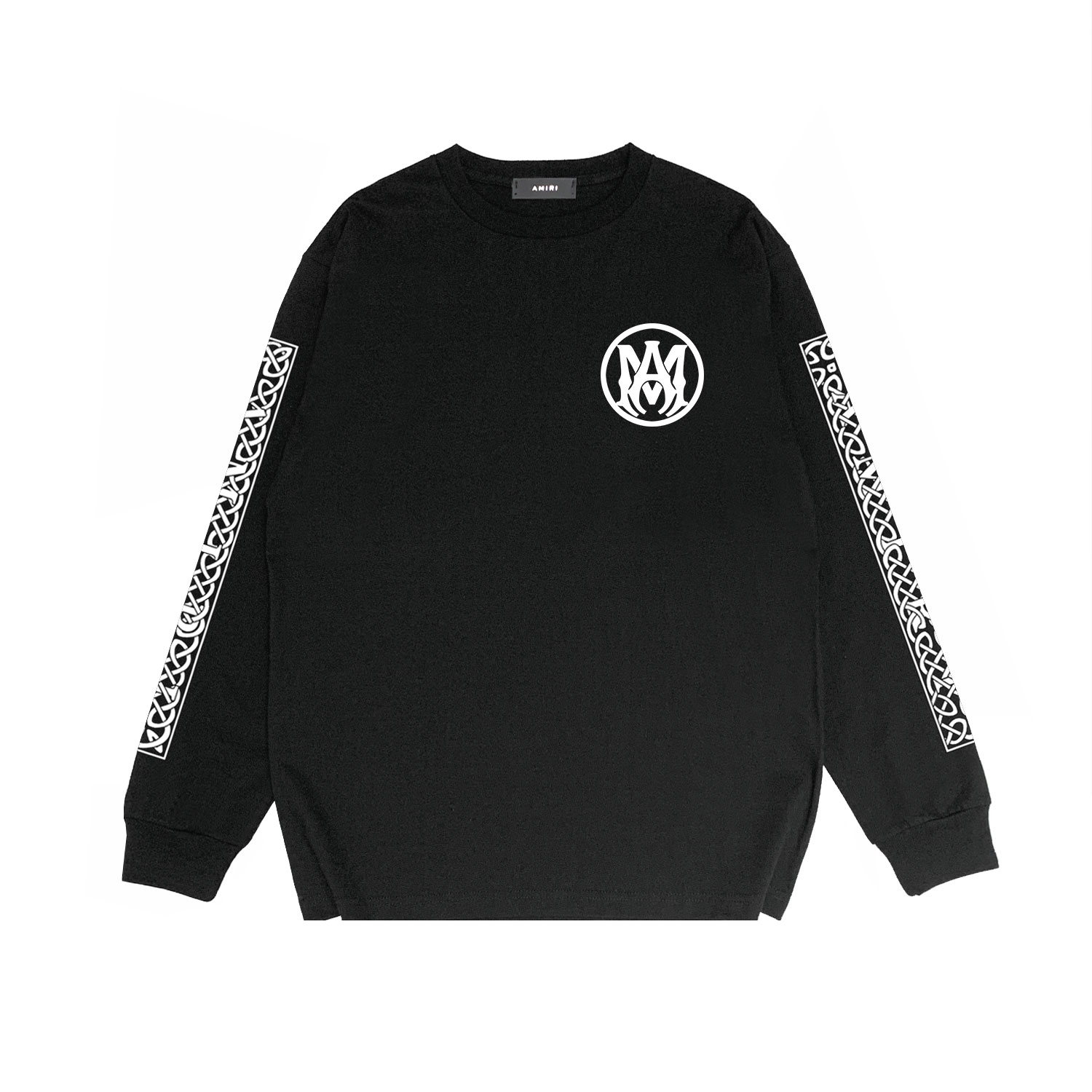 Best Replica Sun moon and stars printed long-sleeved T-shirt 22 colors - Colareps