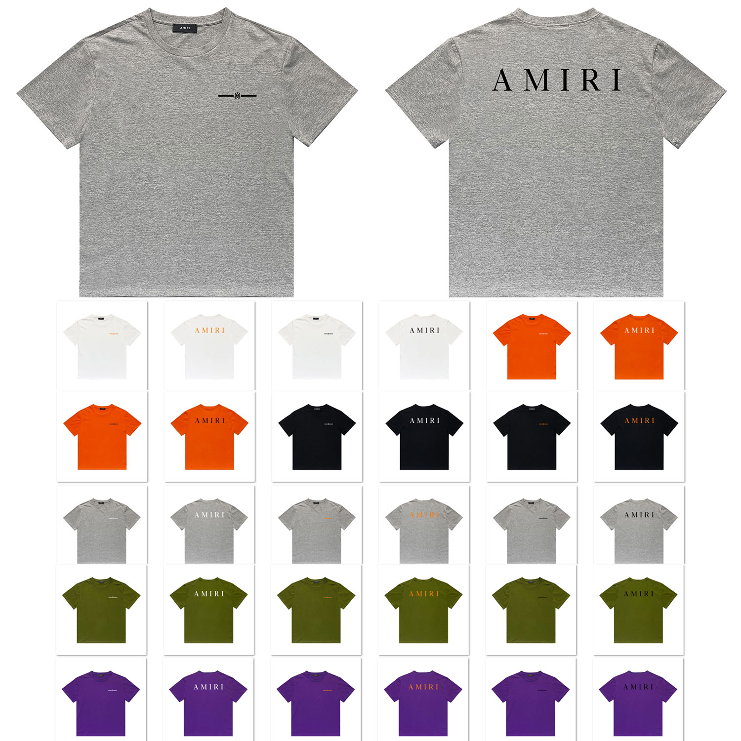 Best Replica Horizontal small LOGO print tee 15 colors - Colareps