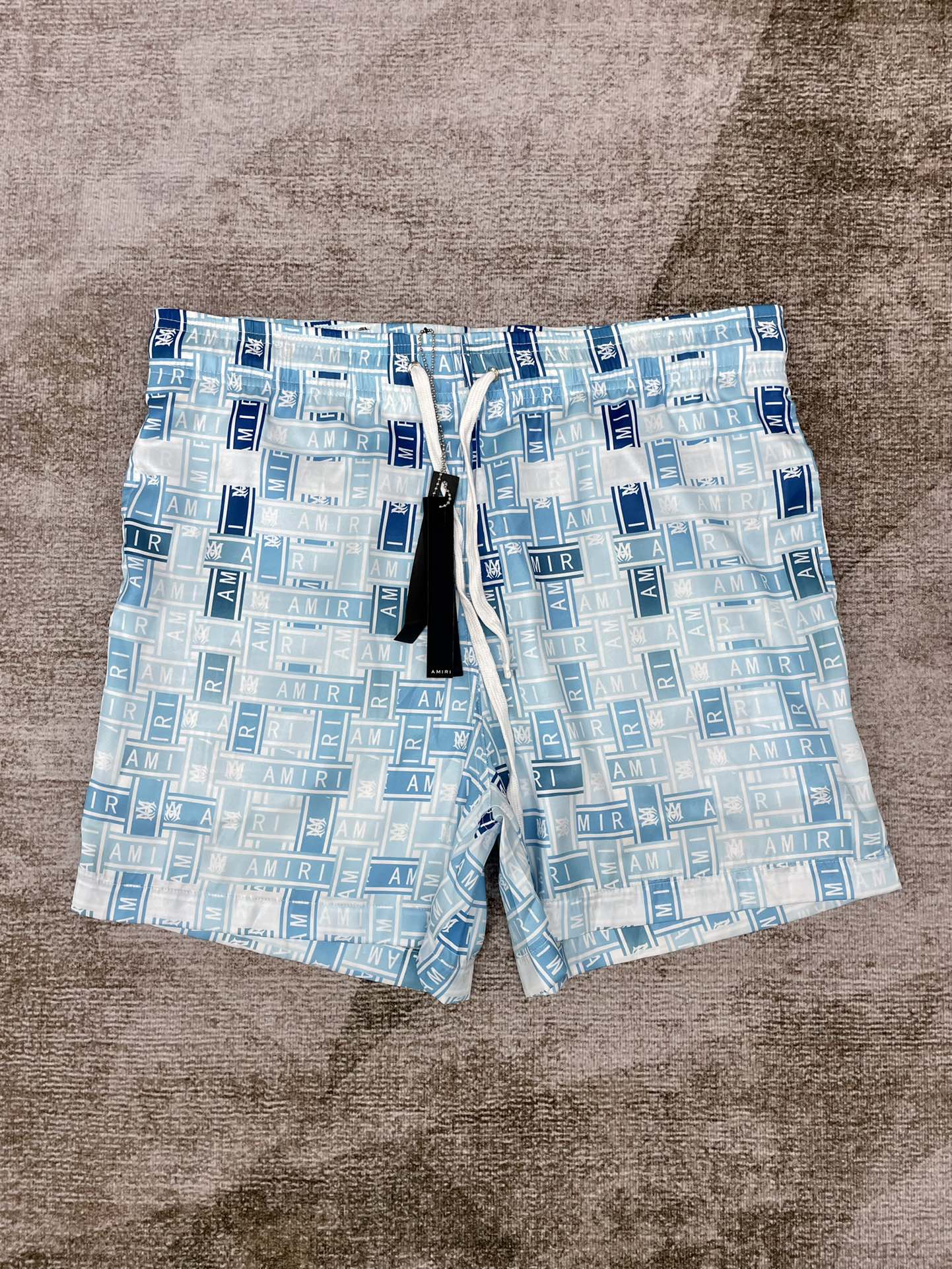 Best Replica 1:1 quality version Light blue thin silk shorts - Colareps
