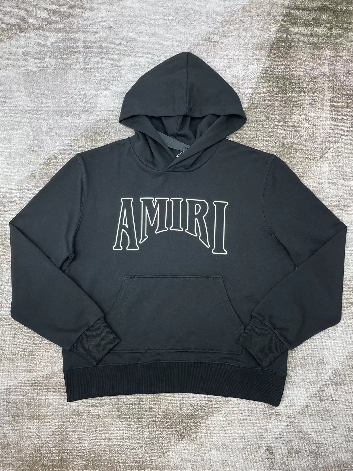 Best Replica 1:1 quality version Curve letter print hoodie - Colareps