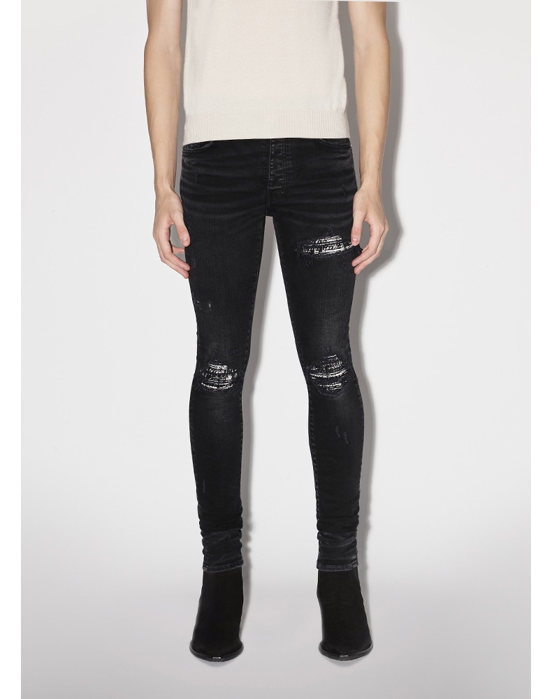 Best Replica Amiri Jeans Replica Creative Patchwork - Colareps