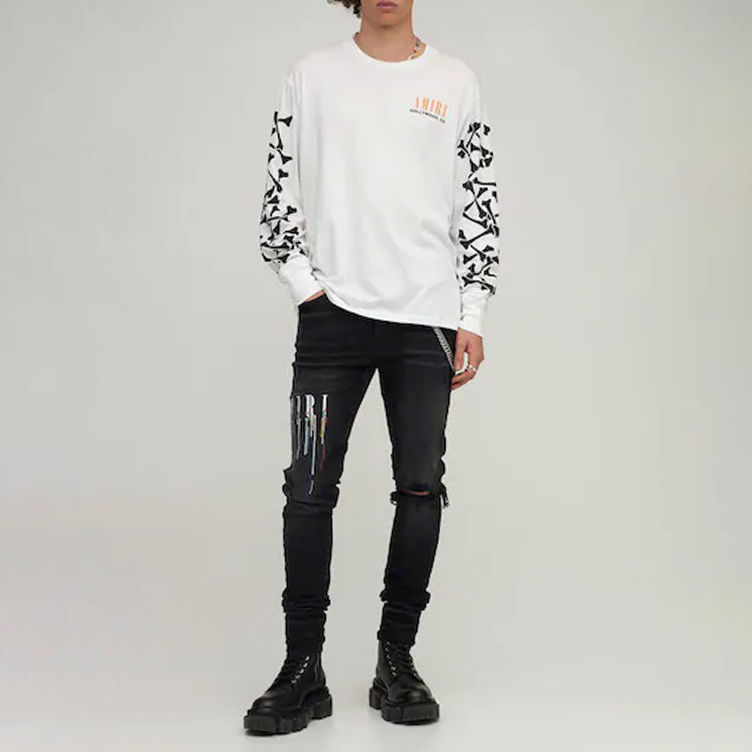 Best Replica Sleeves Bone print Long sleeves - Colareps