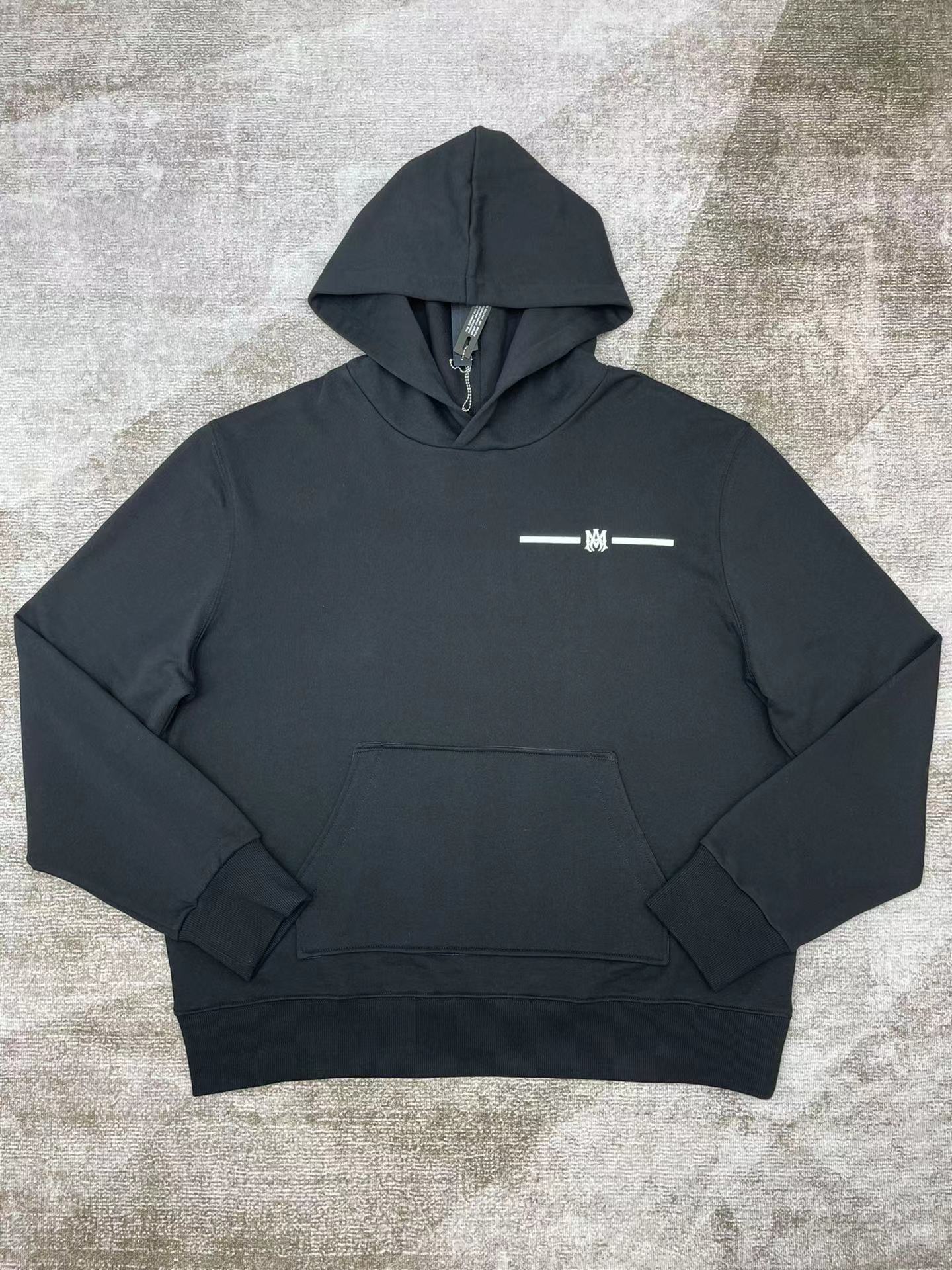 Best Replica Horizontal bar printed hoodie - Colareps