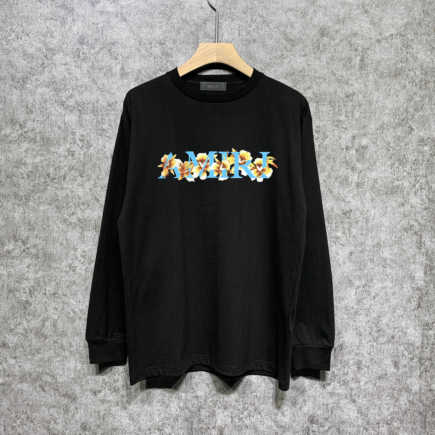 Best Replica Floral alphabet Print Long sleeves - Colareps