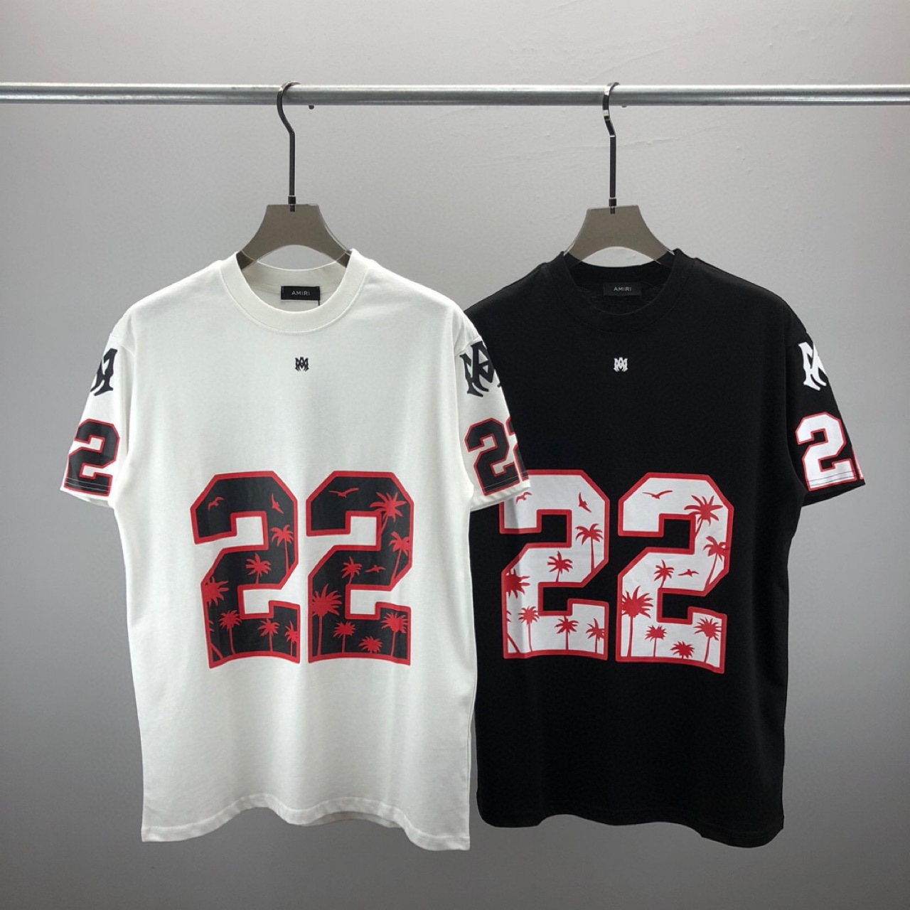 Best Replica No.22 Letter Print tee 2 Colors - Colareps