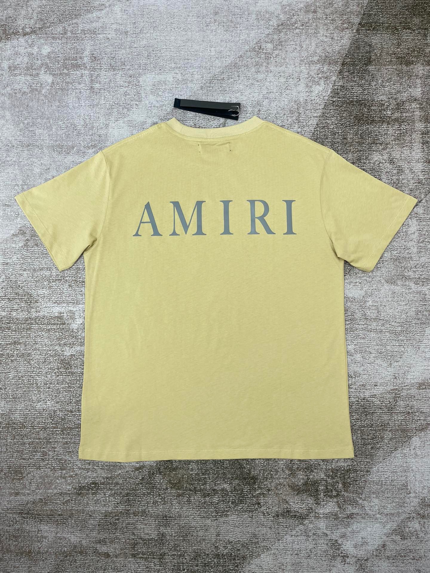 Best Replica 1:1 quality version Basic Letter tee Khaki - Colareps