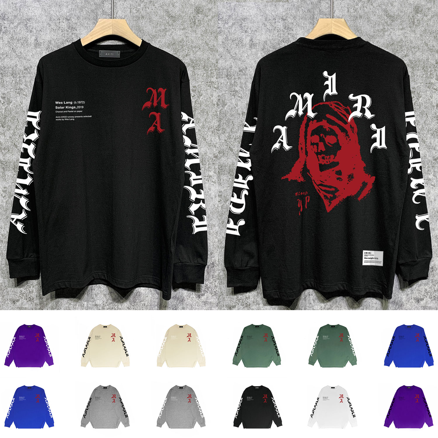 Best Replica Turban Skull print long sleeves - Colareps