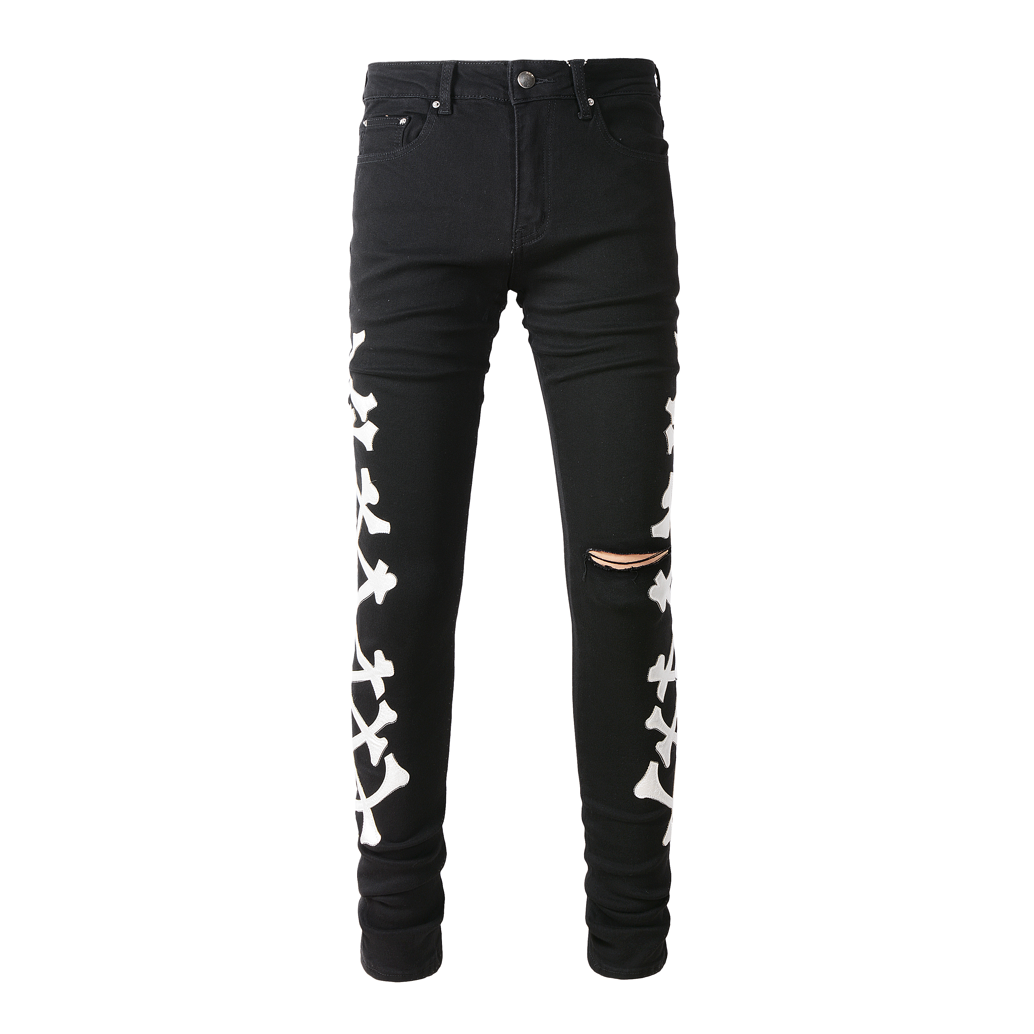 Best Replica [Buy more Save more]White bone skinny jeans - Colareps
