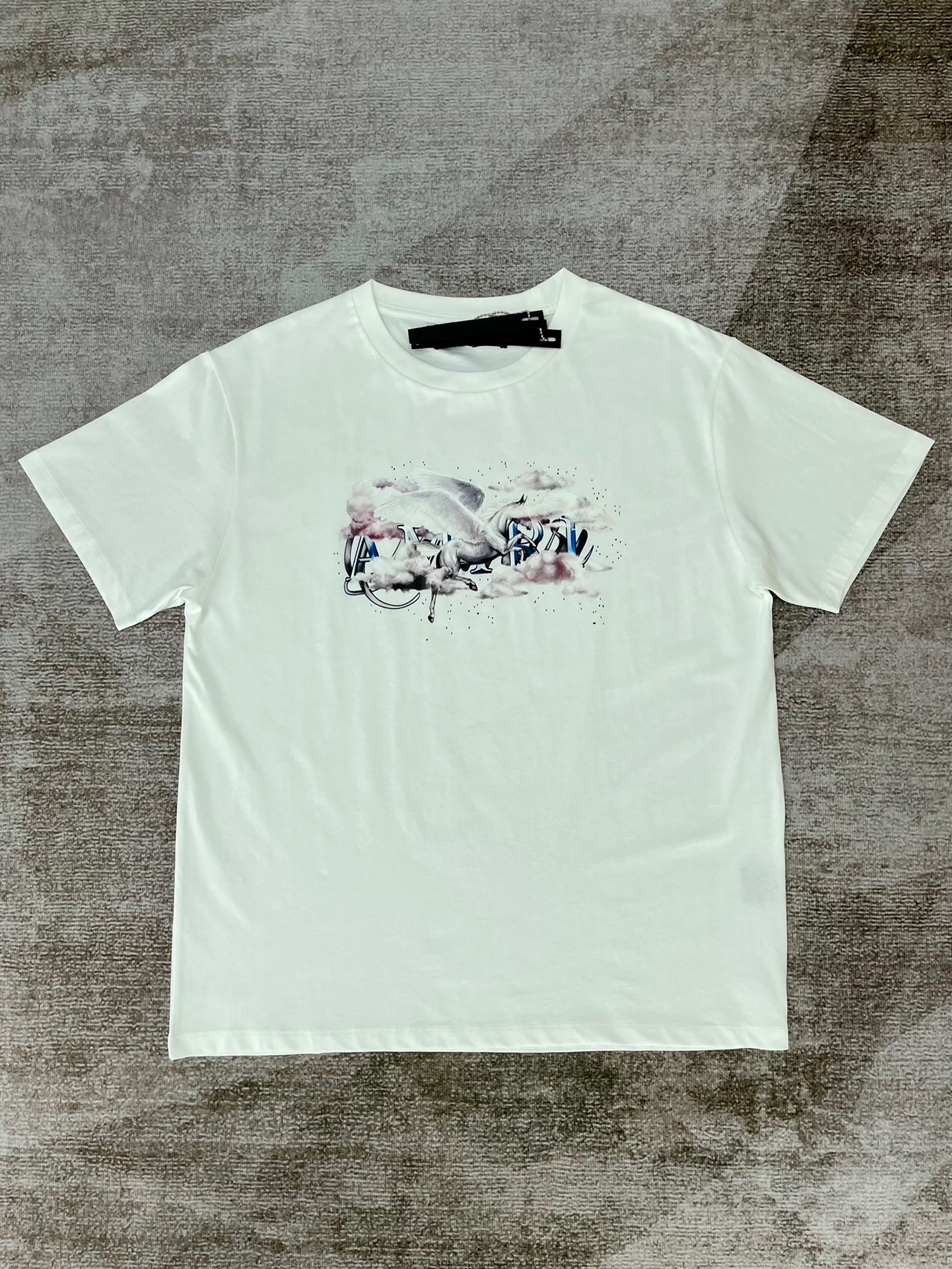 Best Replica 1:1 quality version Pegasus cloud letter short sleeve:two colors - Colareps