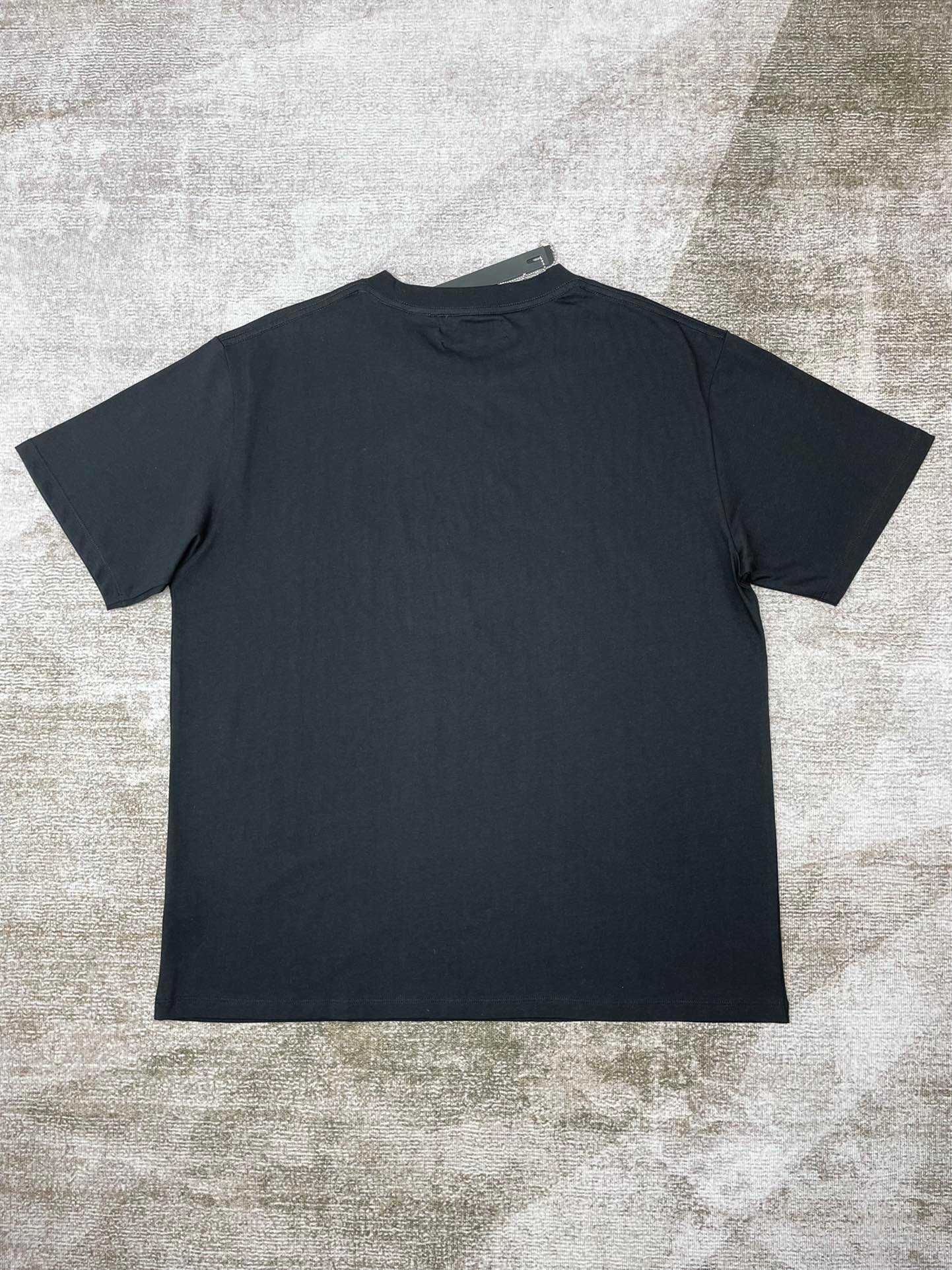Best Replica 1:1 quality version Black and blue letter tee - Colareps
