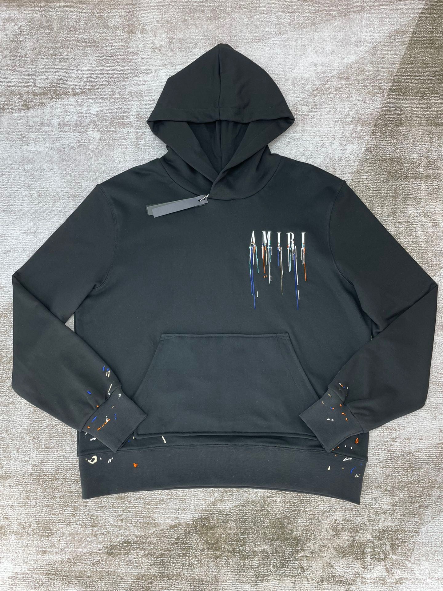 Best Replica 1:1 quality version Embroidery dripping letter hoodie - Colareps