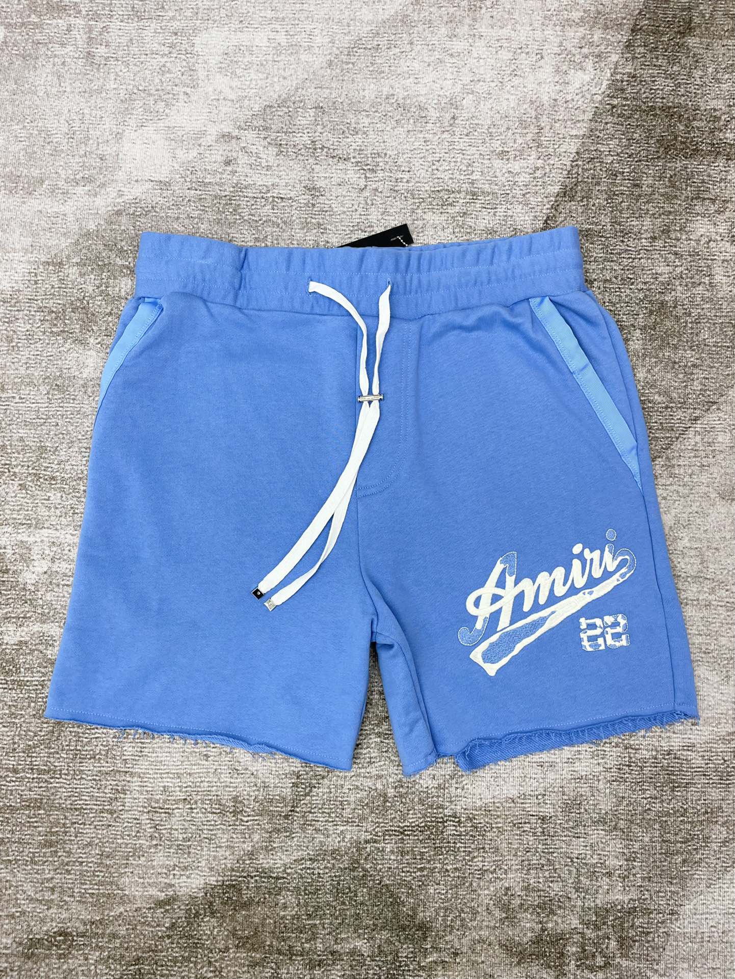 Best Replica 1:1 quality version Classic letters embroidered tassel drawstring shorts 2 colors - Colareps