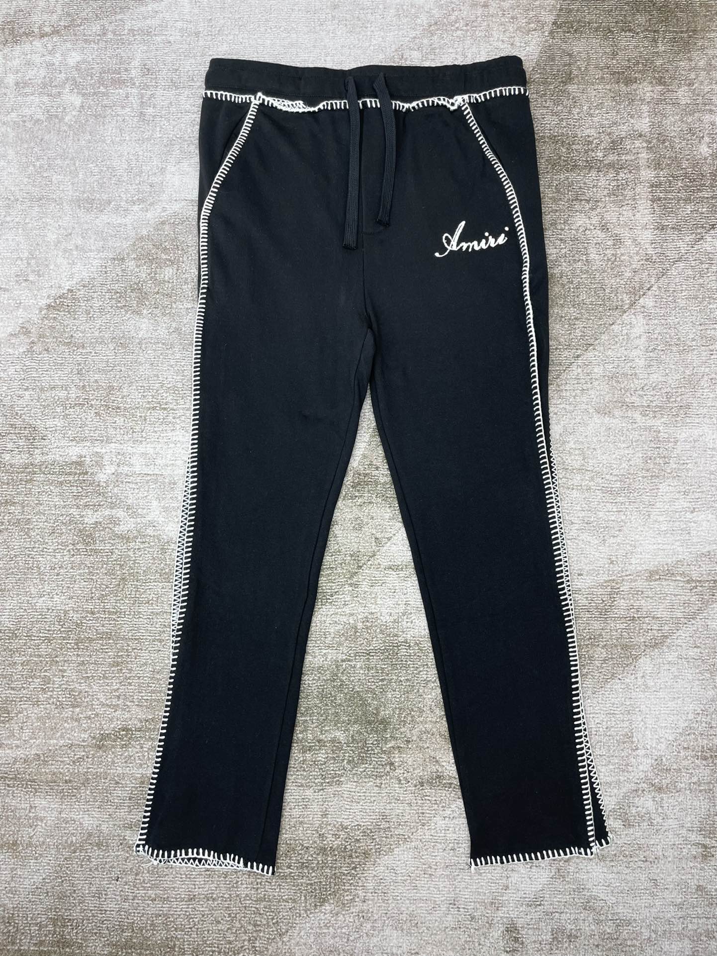 Best Replica 1:1 quality version Embroidered logo terry webbing wrap sweatpants pants - Colareps