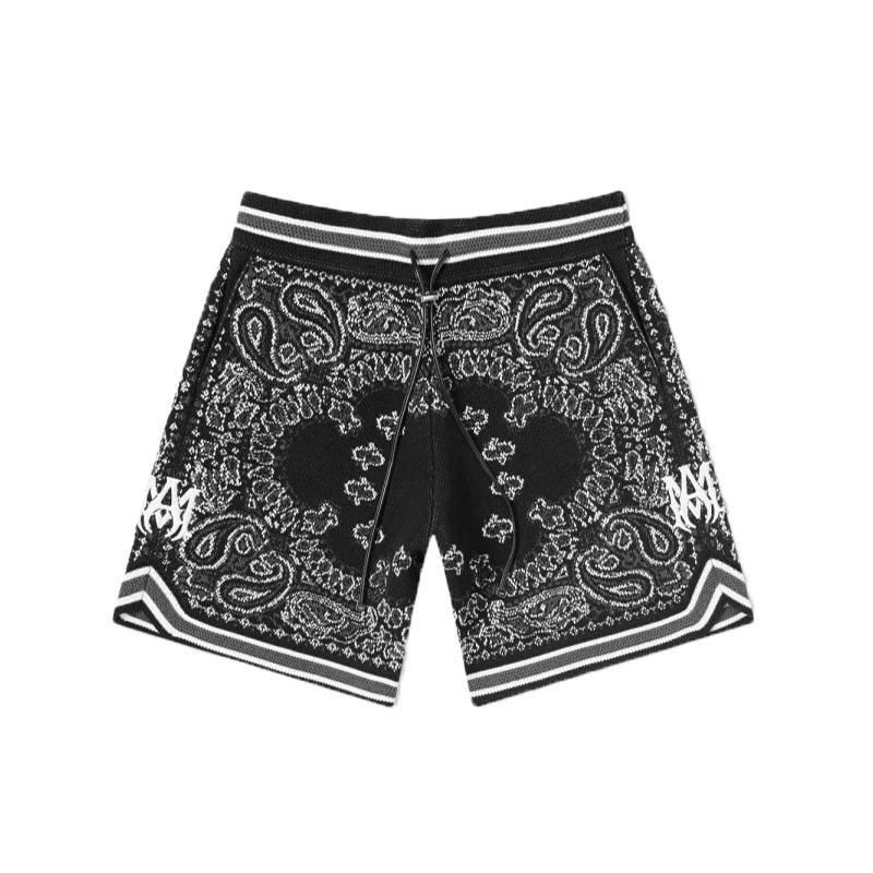 Best Replica 1:1 quality @miri embroidered logo cashmere bandana shorts - Colareps