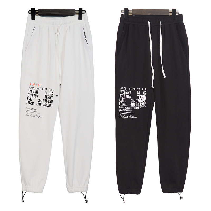 Best Replica Logo Newspaper Print Sweatpants - Colareps