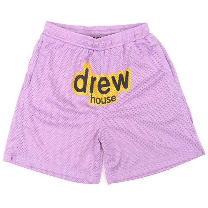 Best Replica Drew House Mesh Shorts Lavender - Colareps