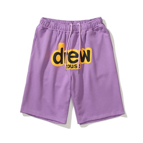 Best Replica Drew Shorts Letters Purple  #2550 - Colareps