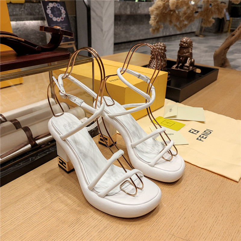 Best Replica fendi color block haute couture sandals - Colareps