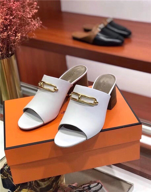 Best Replica Hermes Dupes blossom mule slippers - Colareps
