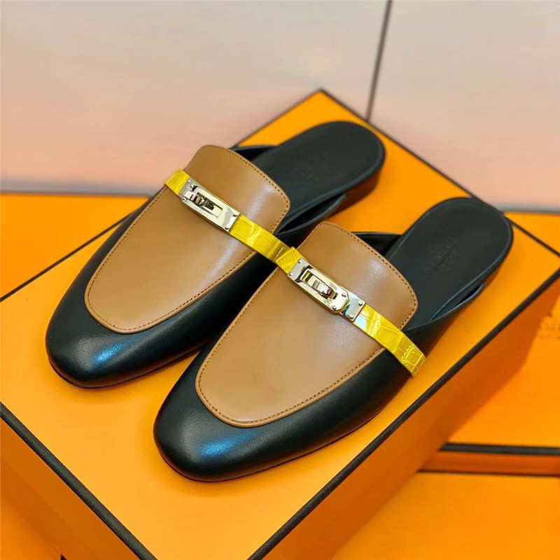Best Replica hermes mueller slippers - Colareps