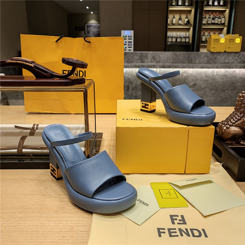 Best Replica fendi block heel sandals - Colareps