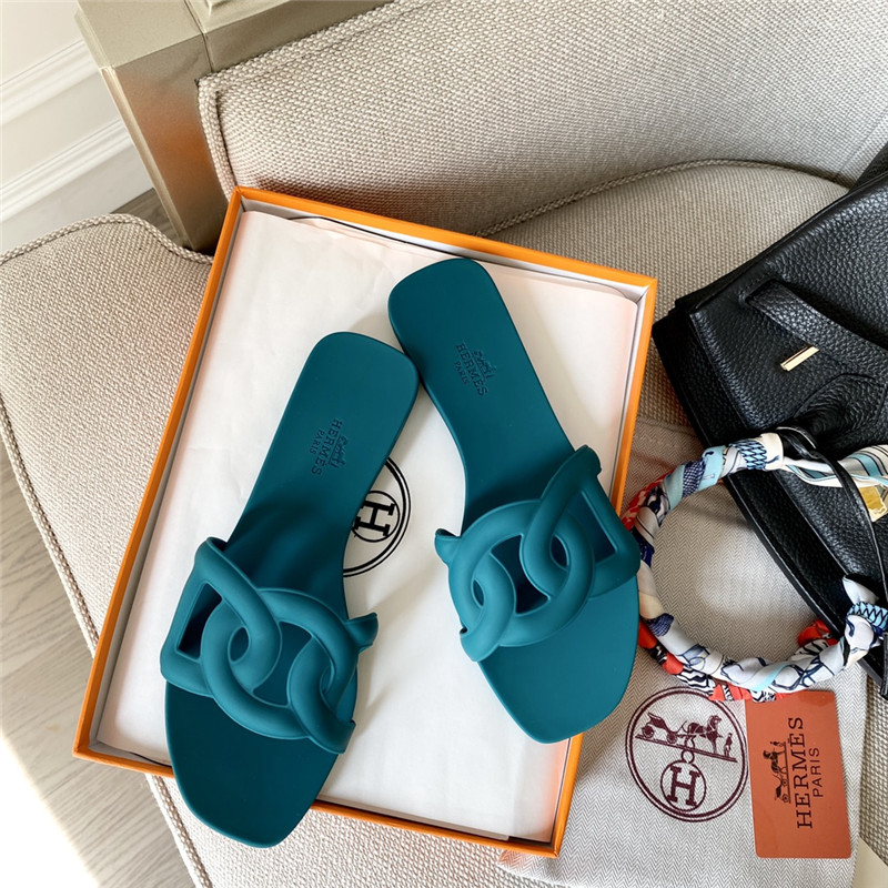 Best Replica Hermès new classic pig nose chain slippers - Colareps