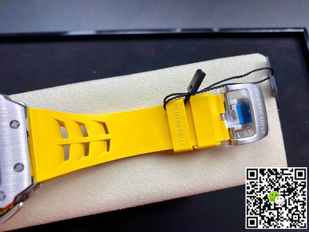 Replica Richard Mille RM011 FELIPE MASSA 1:1 Best Edition KV Factory Titanium Steel Case