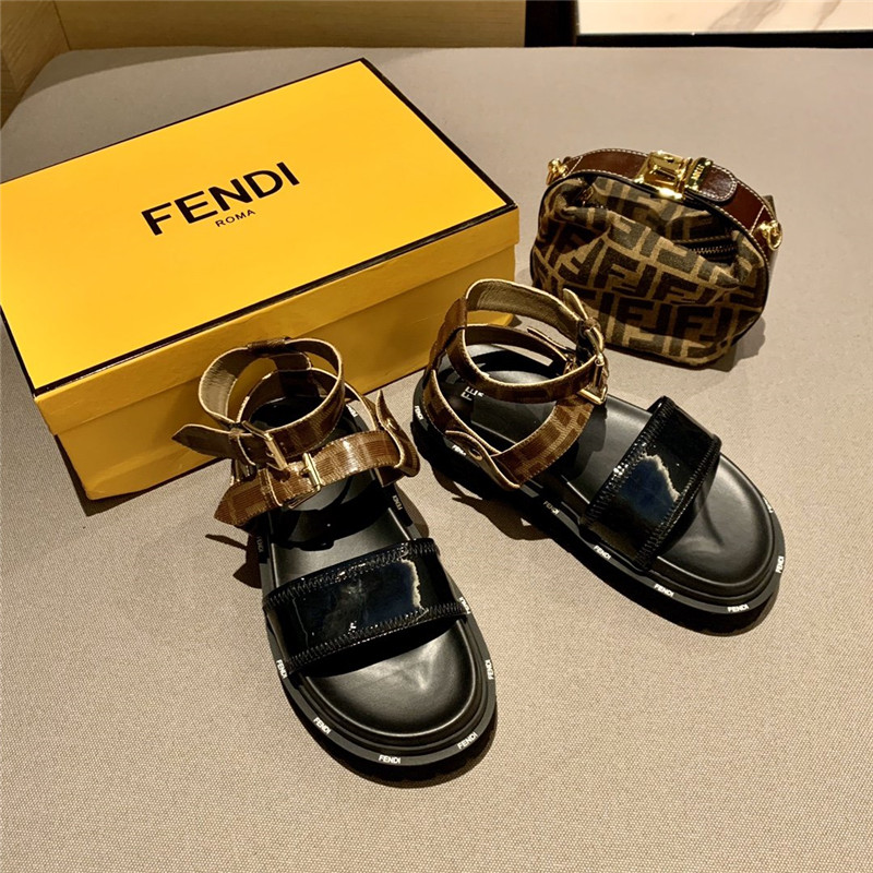 Best Replica FENDI Platform Sandals - Colareps