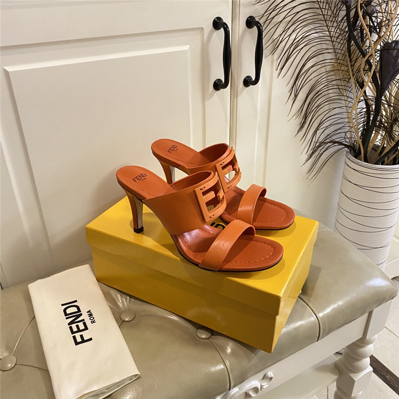 Best Replica fendi high heel slippers - Colareps