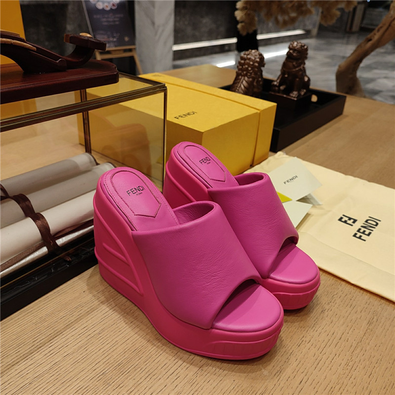 Best Replica fendi wedge platform sandals - Colareps