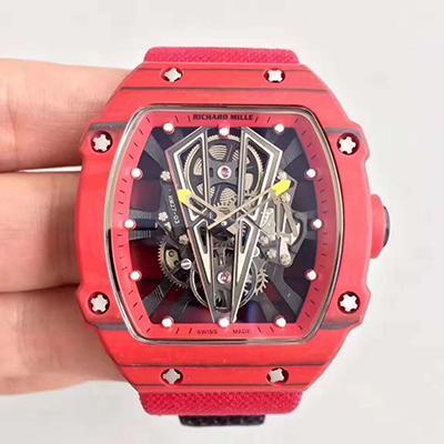 Replica Richard Mille RM27-03 KV Factory 1:1 Best Edition Swiss ETA9015 Red Forged Carbon