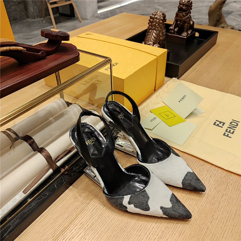 Best Replica fendi strappy toe high heel sandals - Colareps