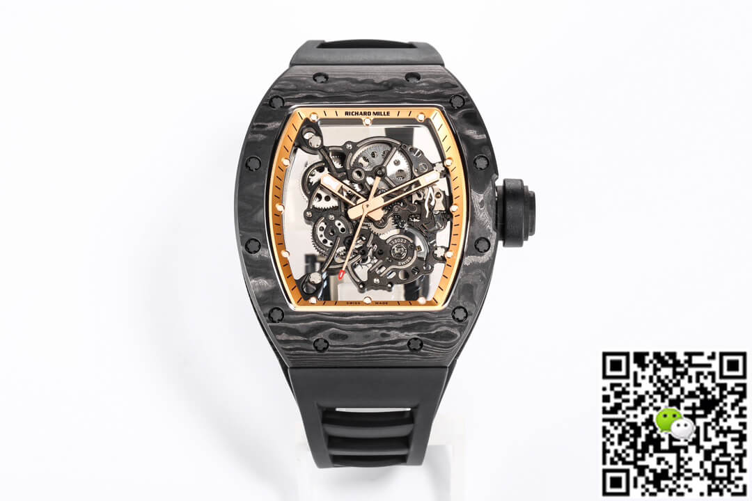 Best Replica Replica Richard Mille RM055 NTPT 1:1 Best Edition BBR Factory Carbon Fiber Dial - Colareps