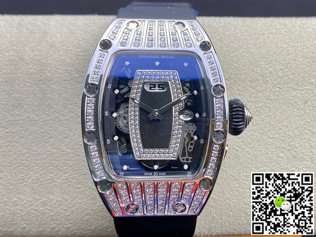 Best Replica Richard Mille Replica RM07-01 1:1 Best Edition RM Factory Diamond Case - Colareps