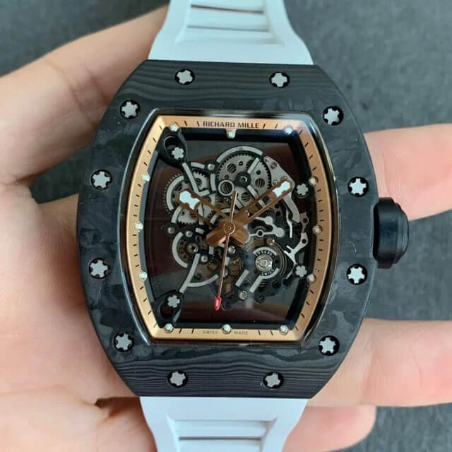 Replica Richard Mille RM055 1:1 Best Edition KV Factory V2 Skeleton Dial