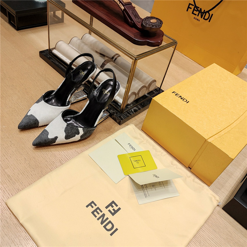 Best Replica fendi strappy toe high heel sandals - Colareps