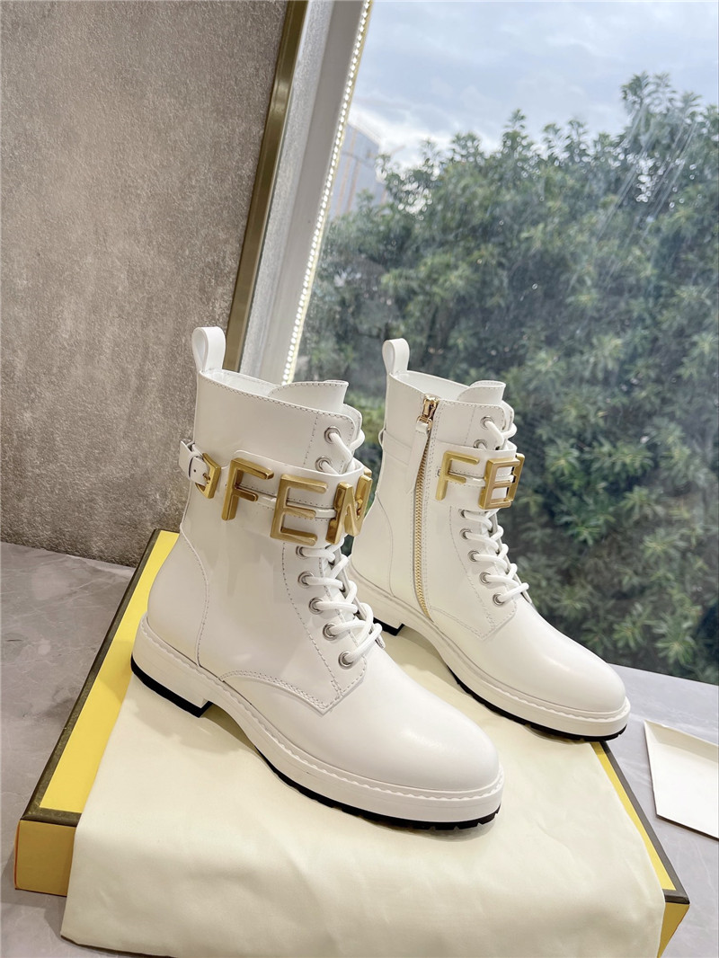 Best Replica fendi logo martin boots womens - Colareps
