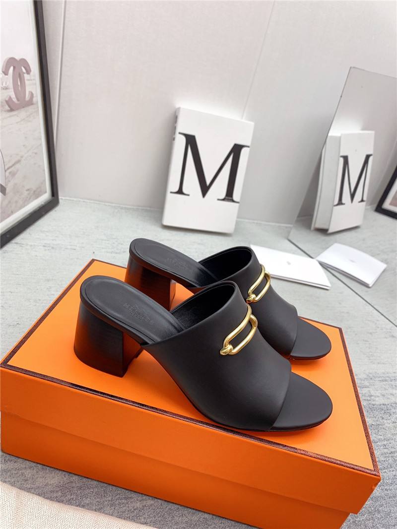 Best Replica Hermes Sandals Dupe chunky heel sandals - Colareps