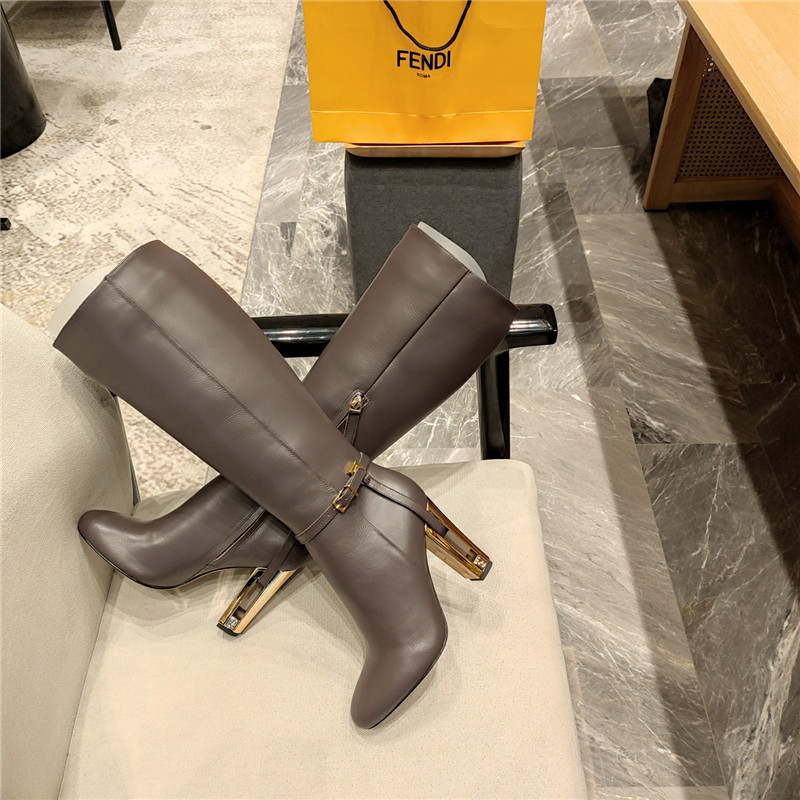 Best Replica fendi electroplated high heel boots - Colareps