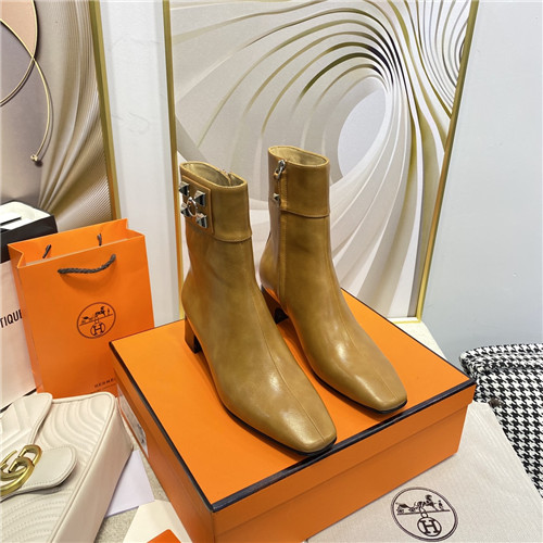 Best Replica Hermes Birkin Replica stud boots - Colareps
