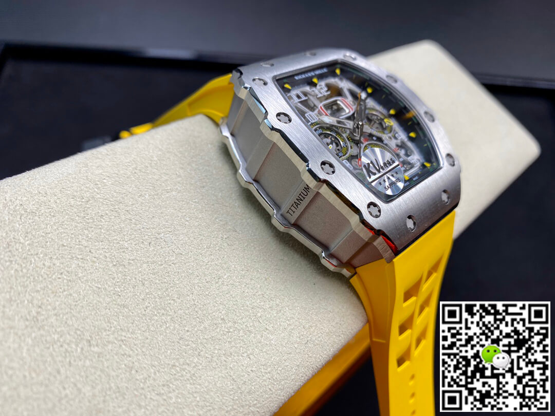 Replica Richard Mille RM011 FELIPE MASSA 1:1 Best Edition KV Factory Titanium Steel Case