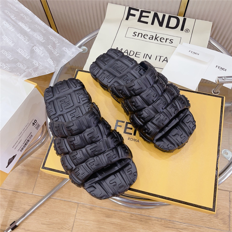 Best Replica fendi environmentally friendly rubber couple slippers - Colareps