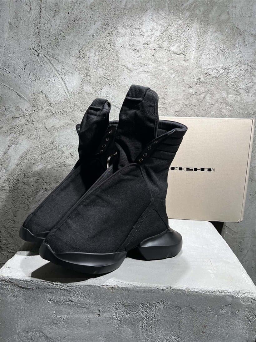 Best Replica Rick Owens Replica Shoes High-top Sneakers   RS060 - Colareps