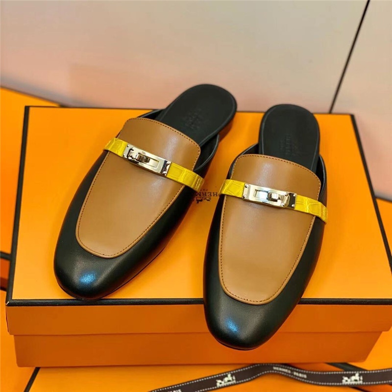 Best Replica hermes mueller slippers - Colareps