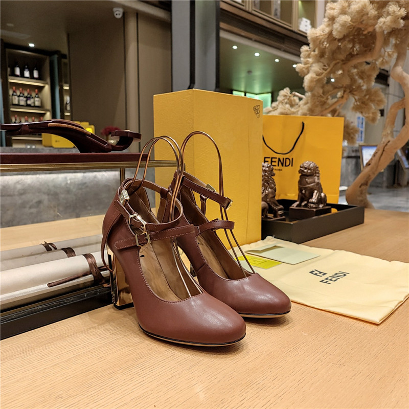 Best Replica fendi electroplated high heel sandals - Colareps