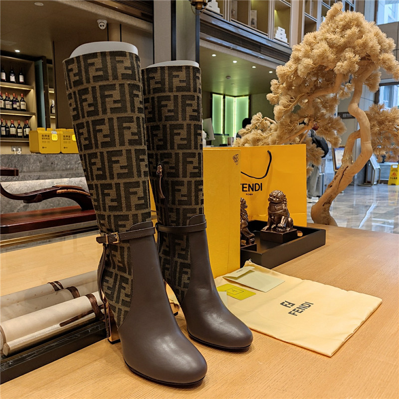 Best Replica fendi electroplated high heel boots - Colareps