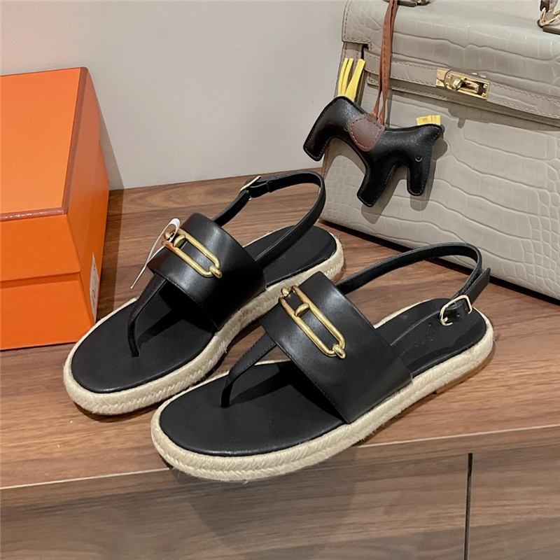 Best Replica hermes knitted flat sandals - Colareps