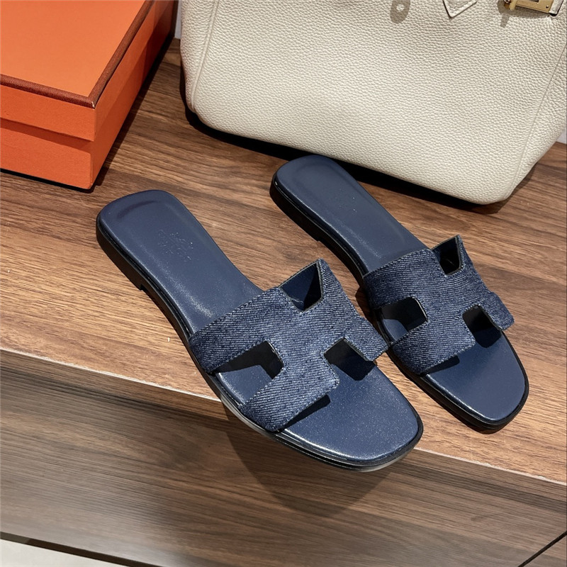 Best Replica hermes H buckle slippers - Colareps
