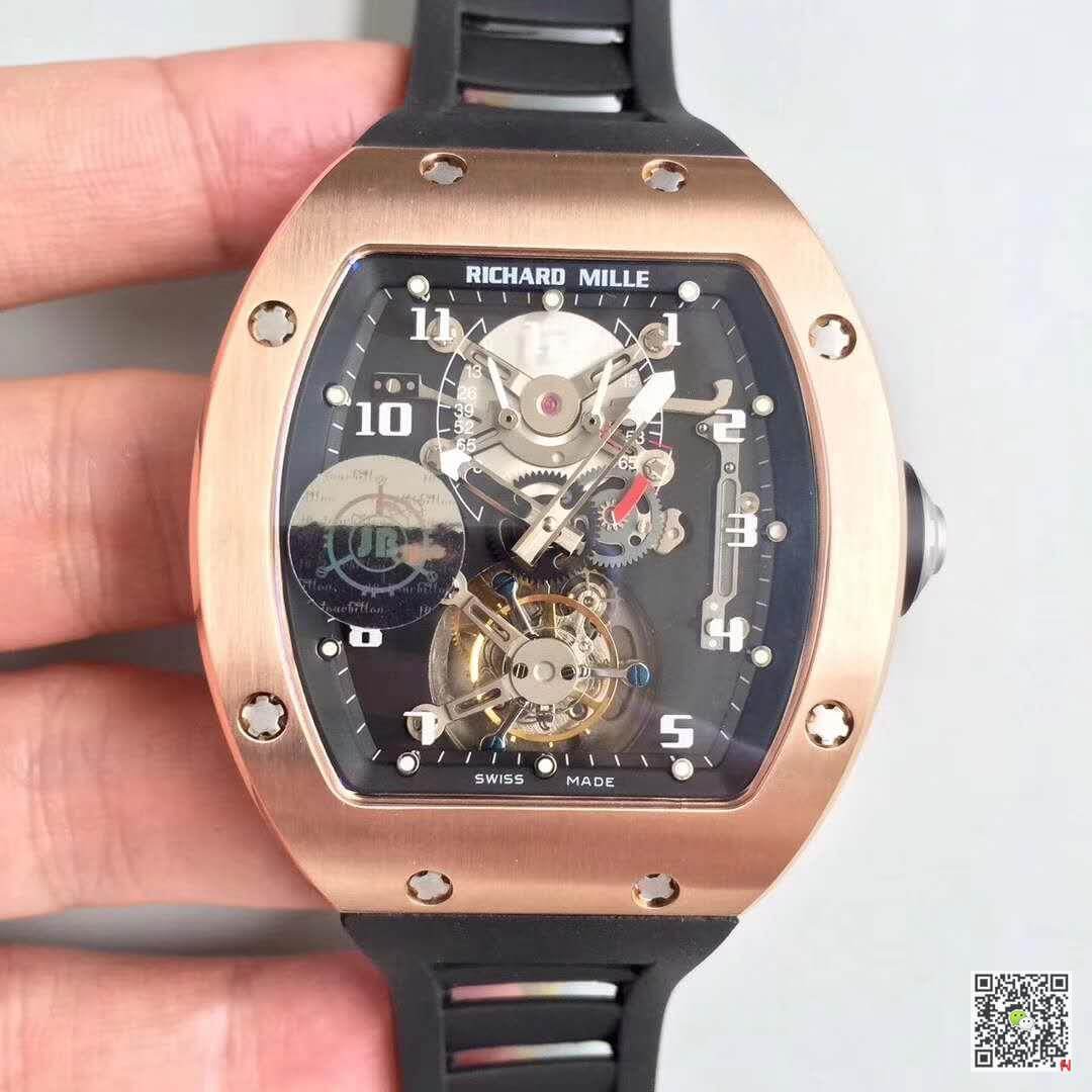 Best Replica Replica Richard Mille RM001 Tourbillon JB factory 1:1 Best Edition Swiss Tourbillon - Colareps