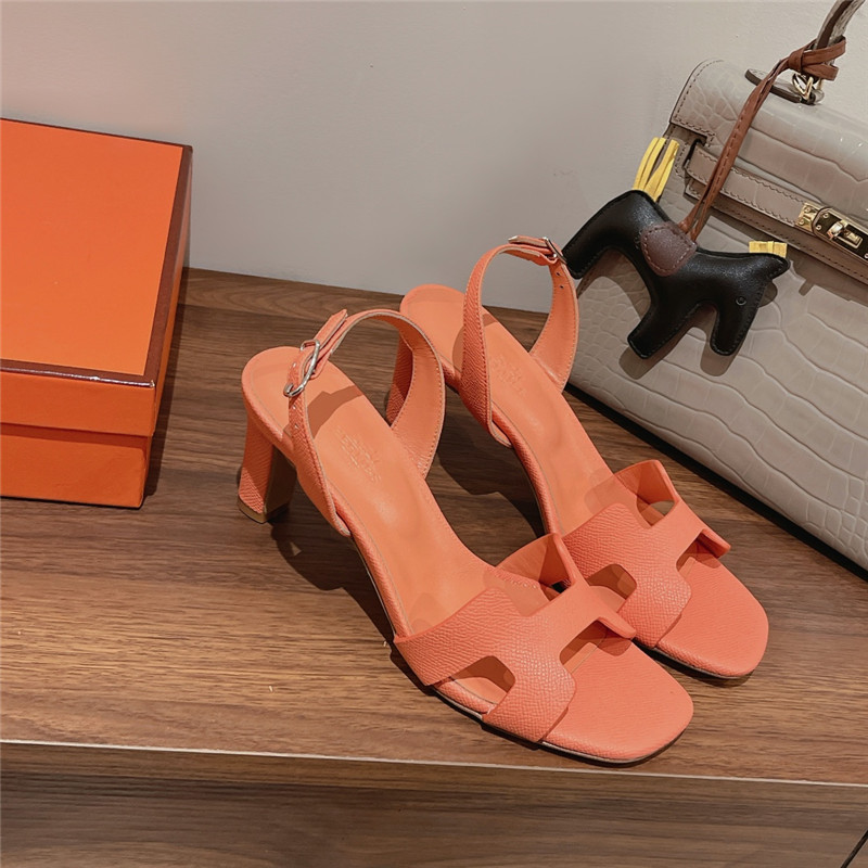 Best Replica Hermès early spring counter new high-heeled sandals - Colareps